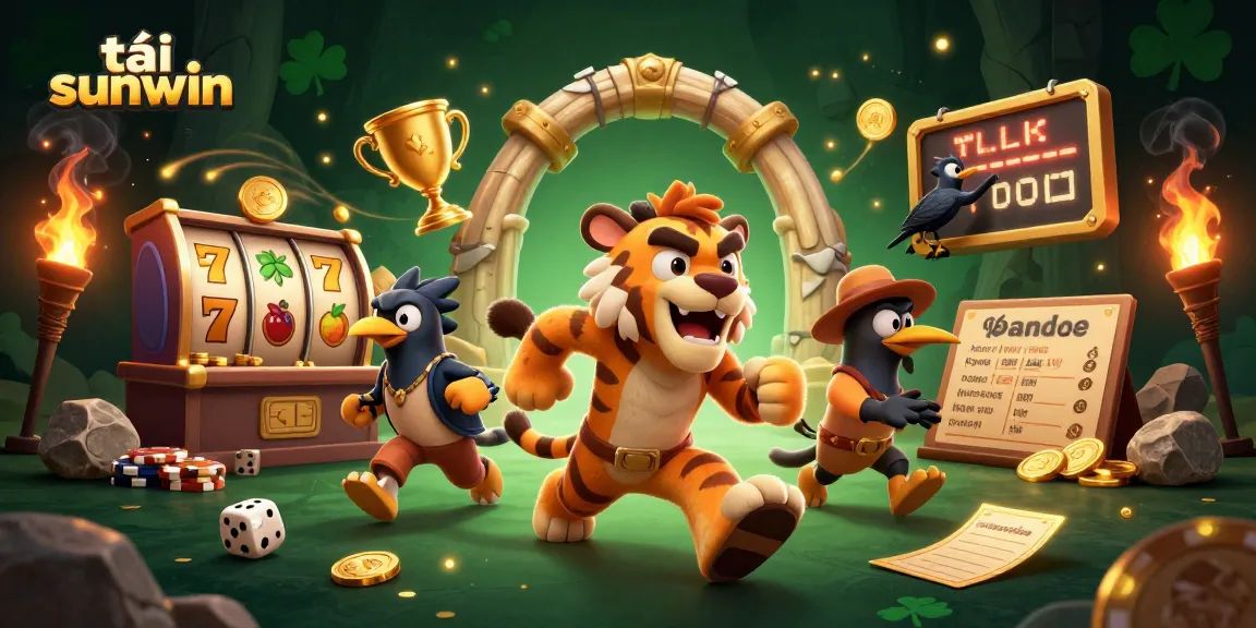 Engage with the action at tải sunwin as the caveman duo rules a dynamic prehistoric casino scene!